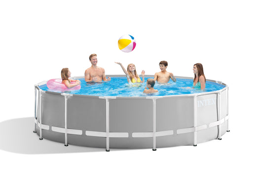 Intex® 4.57m x 1.22m Prism Frame Premium Pool Set