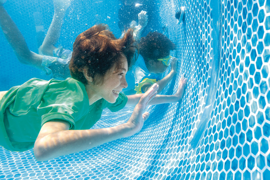 Intex® Prism Frame Rectangular Pool + 3 Cabana Tubes Bundle
