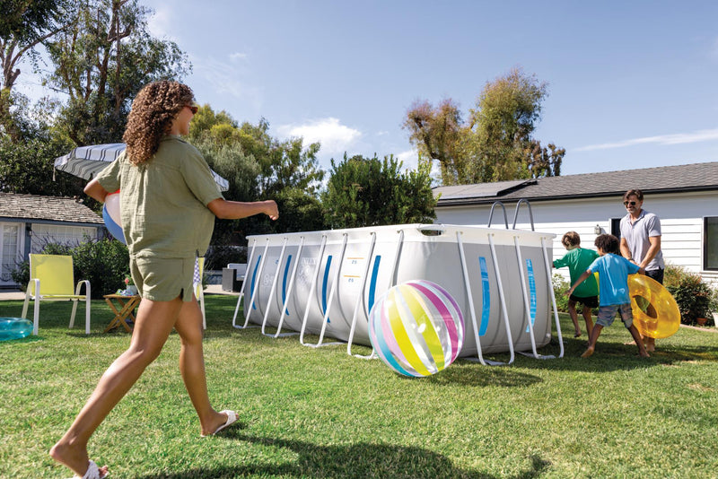 Load image into Gallery viewer, Intex® Prism Frame Rectangular Pool + 3 Cabana Tubes Bundle
