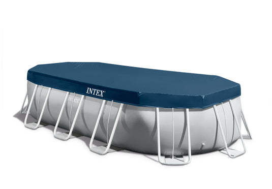 Intex® 5.03m x 2.74 x 1.22m Prism Frame Oval Pool Set