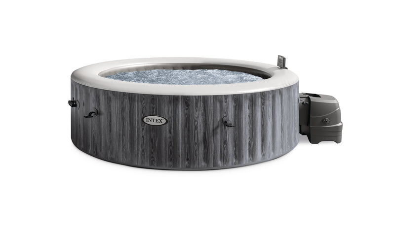 Load image into Gallery viewer, Intex® PureSpa Greywood Deluxe Inflatable Hot Tub Set
