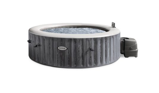 Intex® PureSpa Greywood Deluxe Inflatable Hot Tub Set