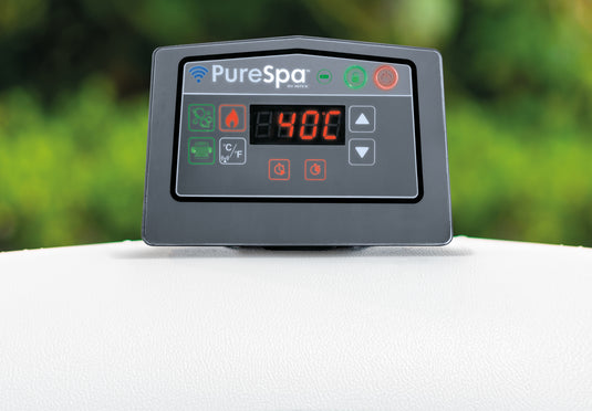 Intex® PureSpa Greywood Deluxe Inflatable Hot Tub Set