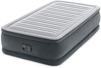 Load image into Gallery viewer, Intex® Dura-Beam Deluxe Comfort Plush 99cm x 1.91m x 46cm High Single Airbed with Built-In Pump
