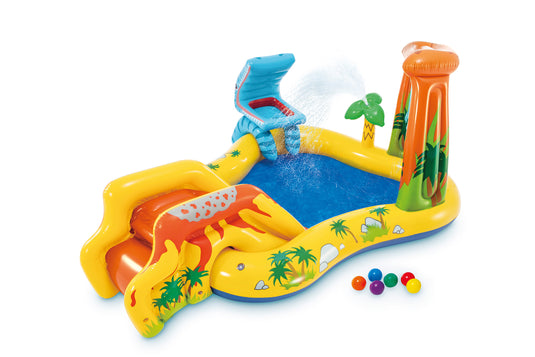 Intex® Dinosaur Inflatable Play Center With Slide
