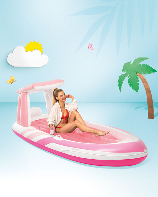 Intex® Pink Paradise Boat Float