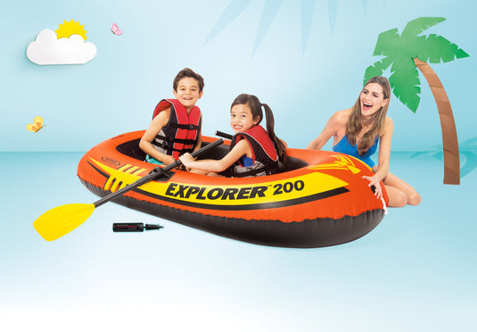 Intex® Explorer 200 Boat Set