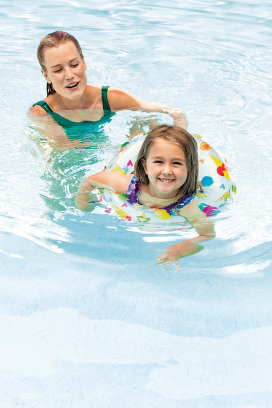 Intex® Lively Print Inflatable Swim Rings