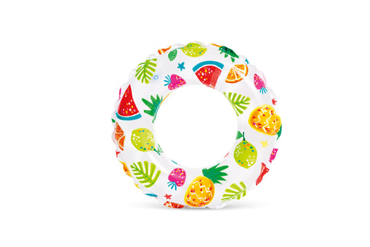 Intex® Lively Print Inflatable Swim Rings