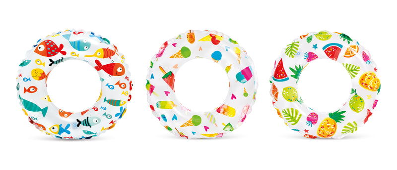 Load image into Gallery viewer, Intex® Lively Print Inflatable Swim Rings
