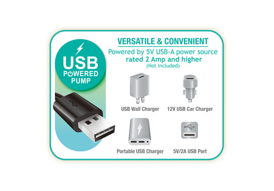 Intex® Dura-Beam Standard Prestige Twin Air Mattres With Built In USB Pump 99cm x 1.91m x 30cm
