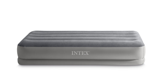 Intex® Dura-Beam Standard Prestige Twin Air Mattres With Built In USB Pump 99cm x 1.91m x 30cm