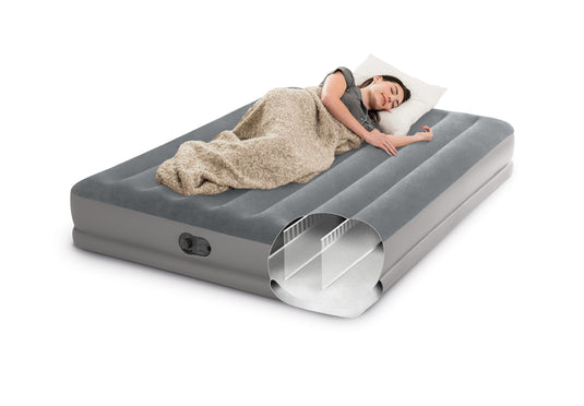 Intex® Queen Durabeam Airbed With Fastfill USB Pump 1.52m x 2.03 x 30cm
