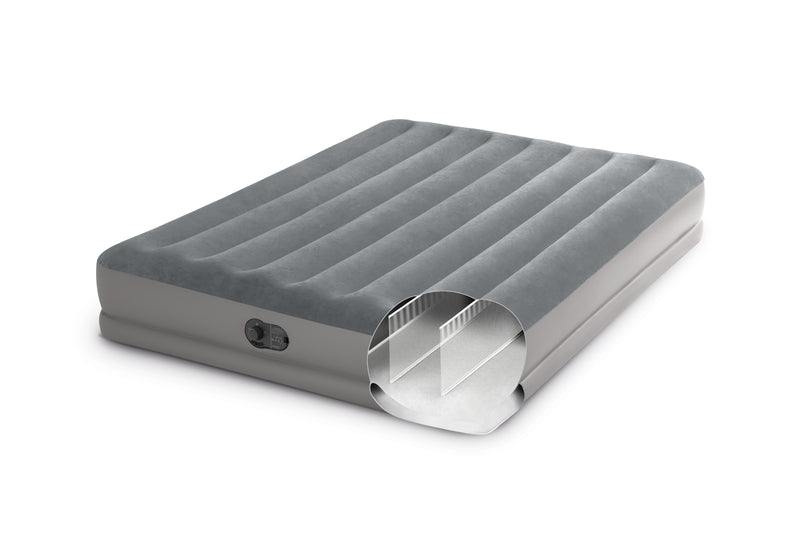 Load image into Gallery viewer, Intex® Queen Durabeam Airbed With Fastfill USB Pump 1.52m x 2.03 x 30cm

