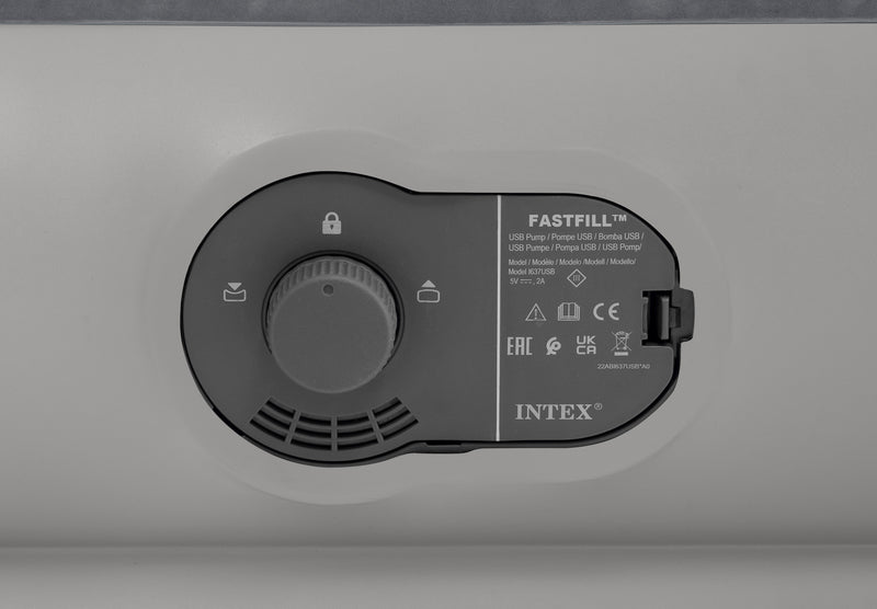 Load image into Gallery viewer, Intex® Queen Durabeam Airbed With Fastfill USB Pump 1.52m x 2.03 x 30cm

