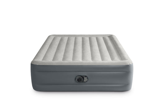 Intex® Dura-Beam Queen Essential Rest Airbed With Built-In-Pump 1.52m x 2.03m x 46cm