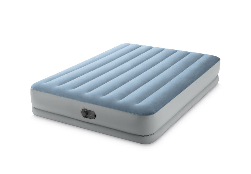 Load image into Gallery viewer, Intex® Queen Dura-Beam Comfort Airbed With Fastfill USB Pump 1.52m x 2.03m x 36cm
