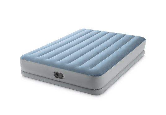 Intex® Queen Dura-Beam Comfort Airbed With Fastfill USB Pump 1.52m x 2.03m x 36cm