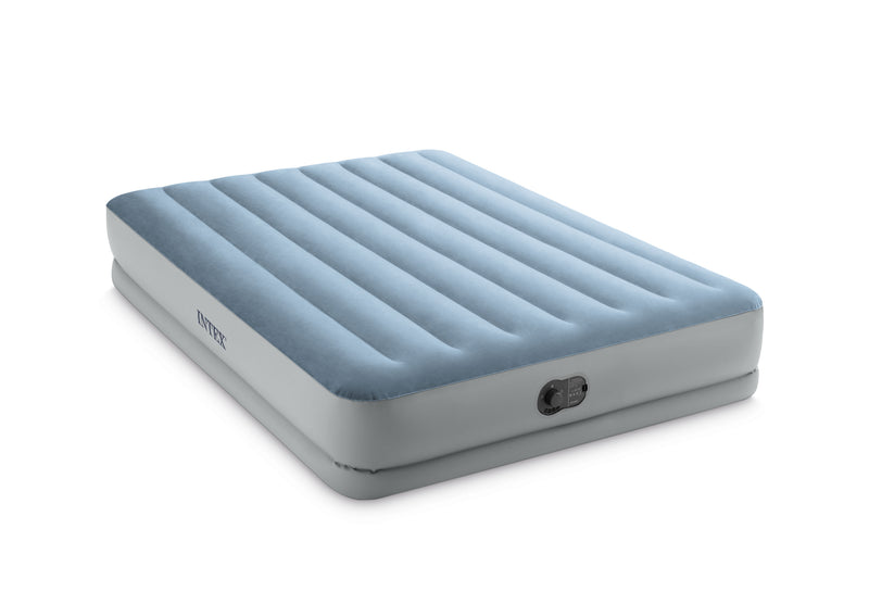 Load image into Gallery viewer, Intex® Queen Dura-Beam Comfort Airbed With Fastfill USB Pump 1.52m x 2.03m x 36cm
