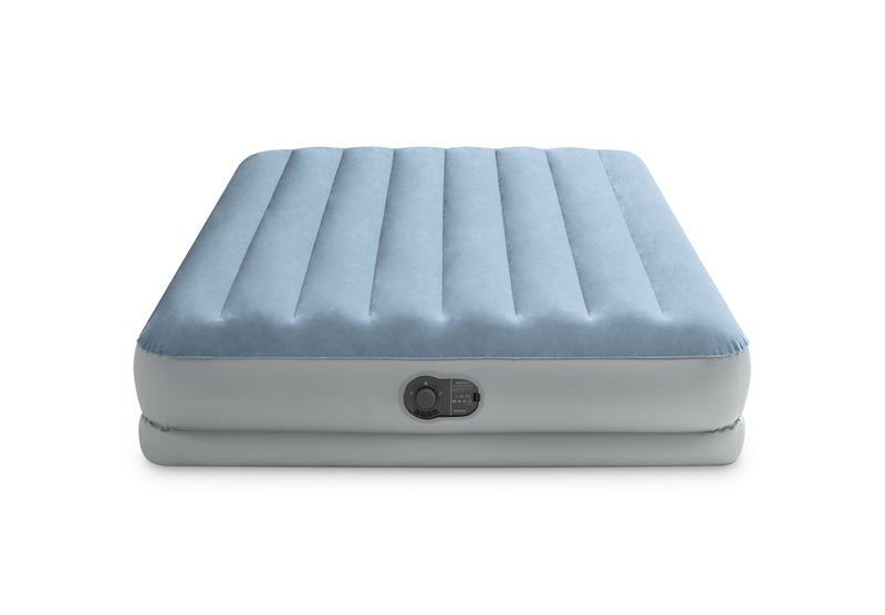 Load image into Gallery viewer, Intex® Queen Dura-Beam Comfort Airbed With Fastfill USB Pump 1.52m x 2.03m x 36cm
