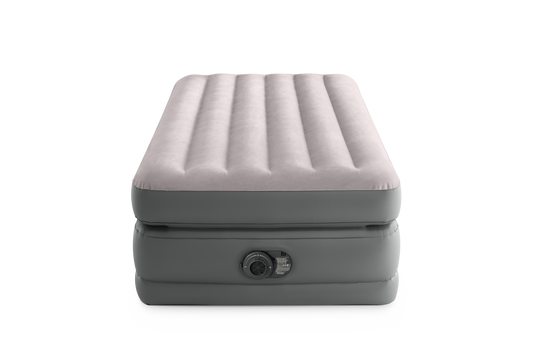 Intex® Comfort Elevated Single Airbed with Built-In Pump 99cm x 1.91m x 51cm