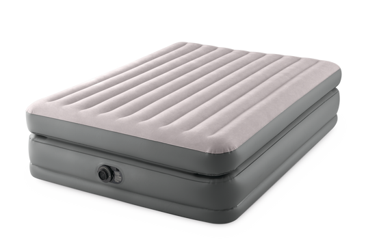 Intex® Queen Comfort Elevated Airbed With Fiber Technology 1.52m x 2.03m x 51cm