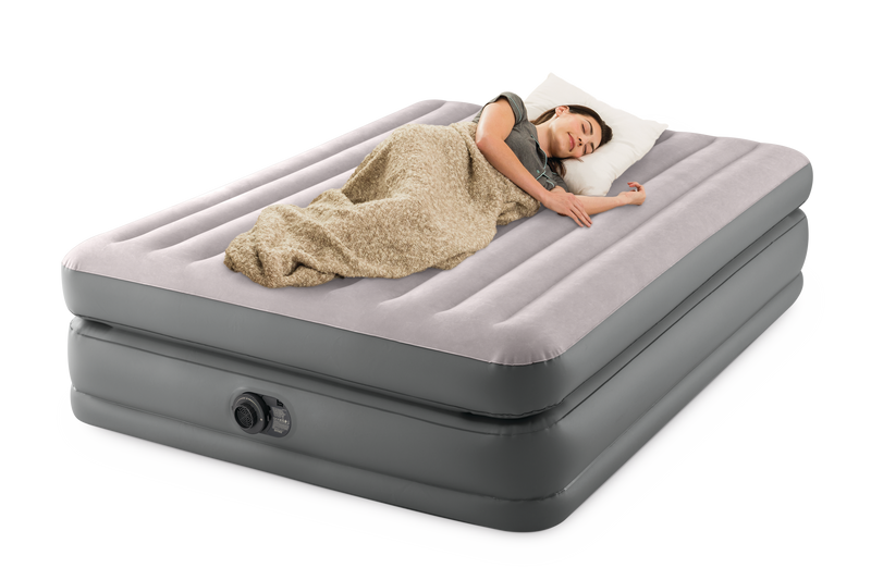 Load image into Gallery viewer, Intex® Queen Comfort Elevated Airbed With Fiber Technology 1.52m x 2.03m x 51cm
