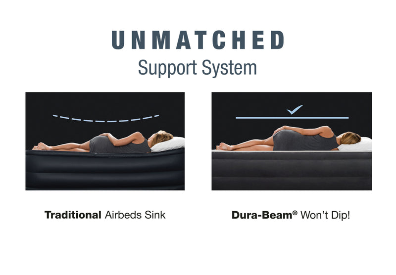 Load image into Gallery viewer, Intex® Queen Ultra Plush Airbed with Fiber Tech 1.52m x 2.03m x 46cm
