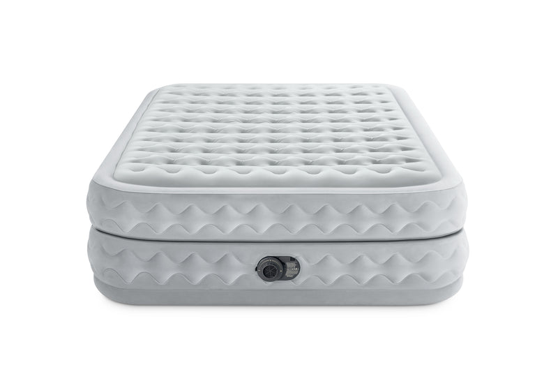 Load image into Gallery viewer, Intex® Queen Supreme Airflow Airbed With Fiber Technology and Built in Pump 1.52m x 2.03m x 51cm
