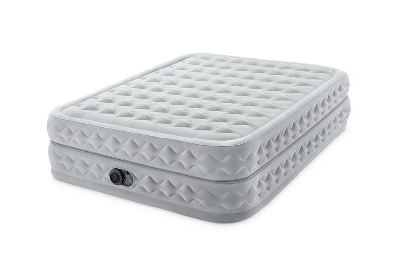 Load image into Gallery viewer, Intex® Queen Supreme Airflow Airbed With Fiber Technology and Built in Pump 1.52m x 2.03m x 51cm
