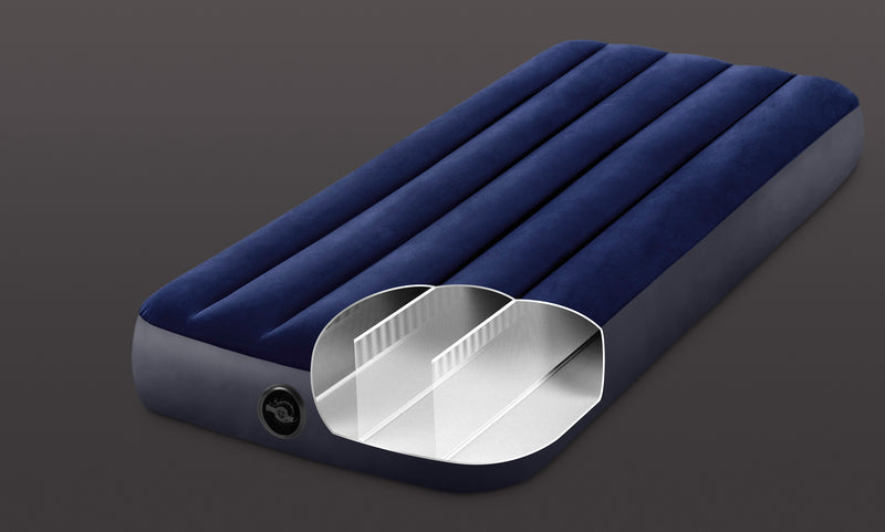 Load image into Gallery viewer, Intex® Dura-Beam Junior Single 99cm x 1.91m x  25cm Classic Downy Airbed
