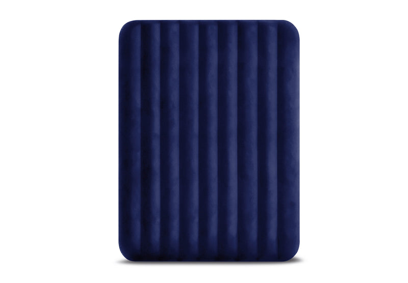 Load image into Gallery viewer, Intex® Dura-Beam Standard Downy Easy Comfort Queen Airbed with Hand Pump 1.52cm x 2.03m x 22cm
