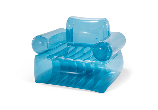 Intex® Transparent Blue Armchair