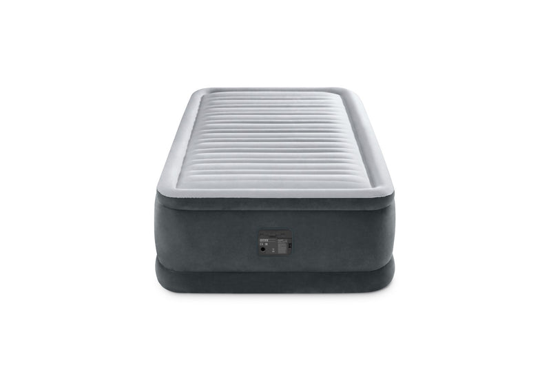 Load image into Gallery viewer, Intex® Dura-Beam Deluxe Comfort Plush 99cm x 1.91m x 46cm High Single Airbed with Built-In Pump
