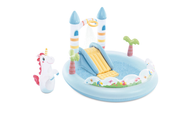 Load image into Gallery viewer, Intex® Unicorn castle play center
