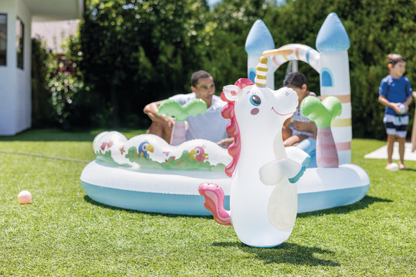 Load image into Gallery viewer, Intex® Unicorn castle play center
