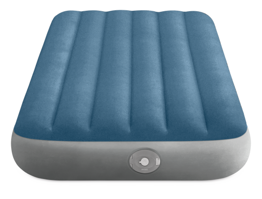 Intex® Dura-Beam Prestige Downy Single Airbed With Removable Pump 99cm x 1.91m x 25cm