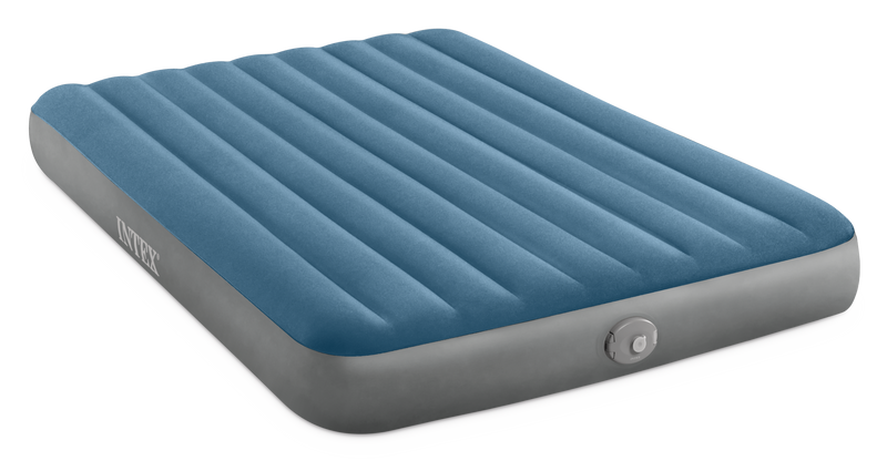 Load image into Gallery viewer, Intex® Dura-Beam Prestige Downy Queen Airbed With Removable Pump 1.52 x 2.03m x 25cm
