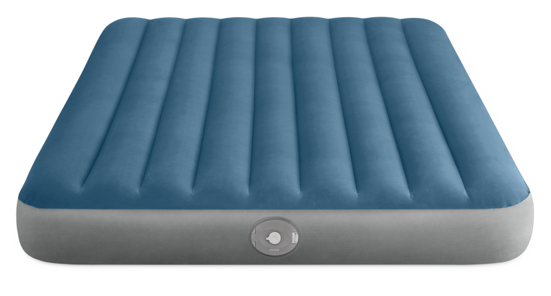 Load image into Gallery viewer, Intex® Dura-Beam Prestige Downy Queen Airbed With Removable Pump 1.52 x 2.03m x 25cm
