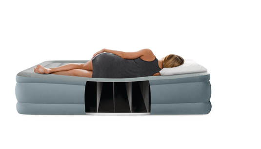 Intex® Queen Premium Comfort Airbed W/Fiber-Tech RP 1.52 x 2.03m x 46cm