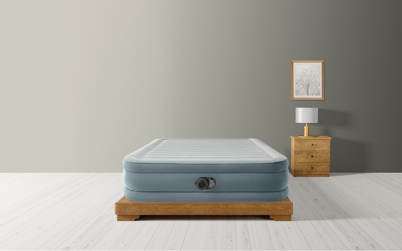 Load image into Gallery viewer, Intex® Queen Premium Comfort Airbed W/Fiber-Tech RP 1.52 x 2.03m x 46cm
