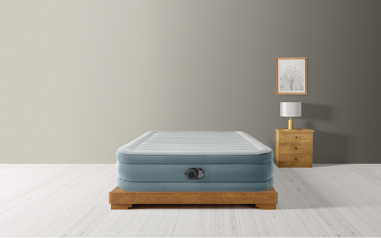 Intex® Queen Premium Comfort Airbed W/Fiber-Tech RP 1.52 x 2.03m x 46cm