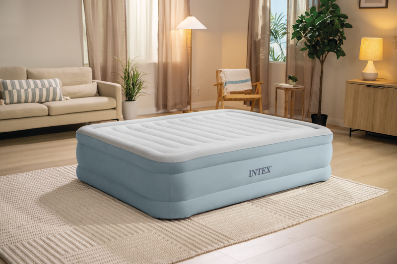 Load image into Gallery viewer, Intex® Queen Premium Comfort Airbed W/Fiber-Tech RP 1.52 x 2.03m x 46cm
