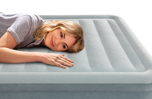 Intex® Queen Premium Comfort Airbed W/Fiber-Tech RP 1.52 x 2.03m x 46cm