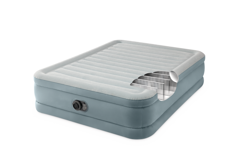 Load image into Gallery viewer, Intex® Queen Premium Comfort Airbed W/Fiber-Tech RP 1.52 x 2.03m x 46cm
