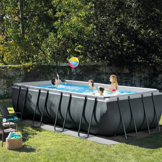 Load image into Gallery viewer, Intex® 5.49M X2.74M X1.32M Ultra Xtr Rectangular Pool Set
