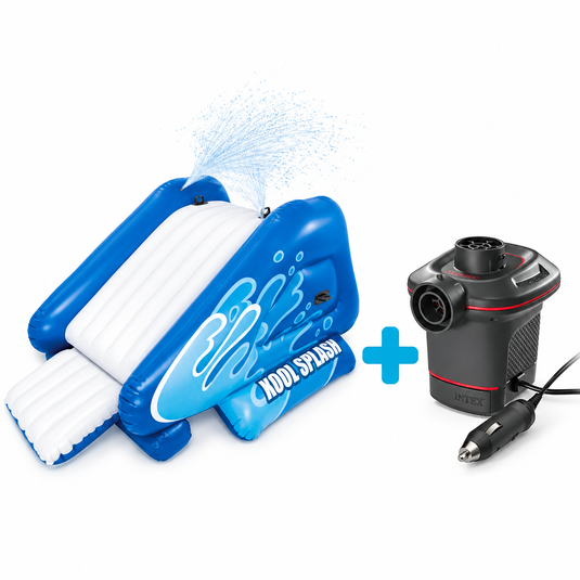 Intex® Inflatable Kool Splash Water Slide and Pump