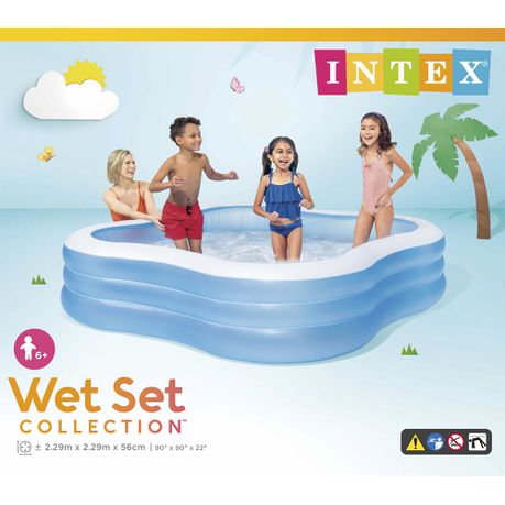 Load image into Gallery viewer, Intex® Beach Wave Swim Center Pool
