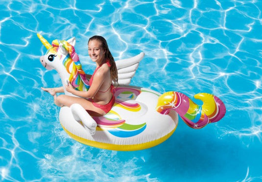 Unicorn Ride-On Inflatable Pool Float