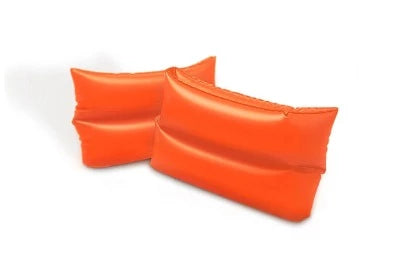 Load image into Gallery viewer, Intex® Large Orange Inflatable Arm Band Floaties

